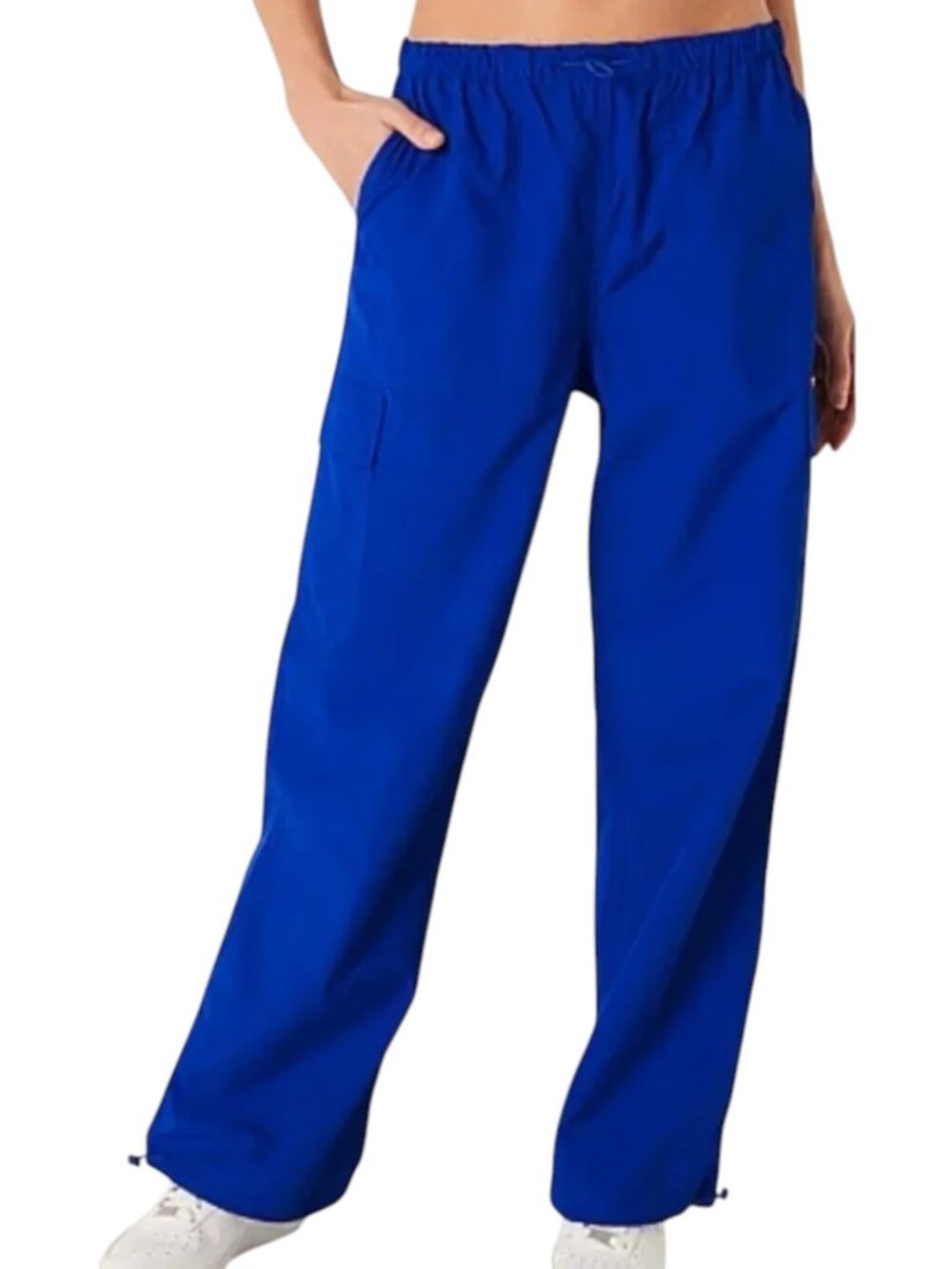 NEW PINK Victoria's Secret Satin Parachute Cargo Pants | XXL